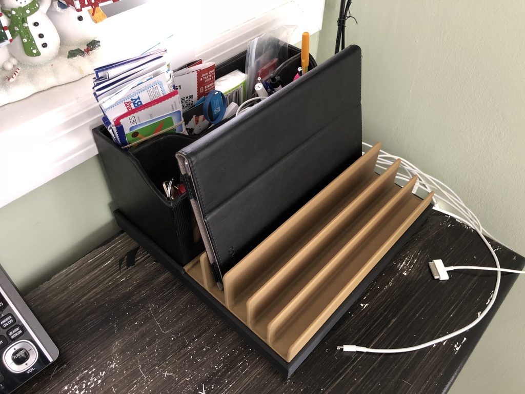 USB Charge Station with Organizer