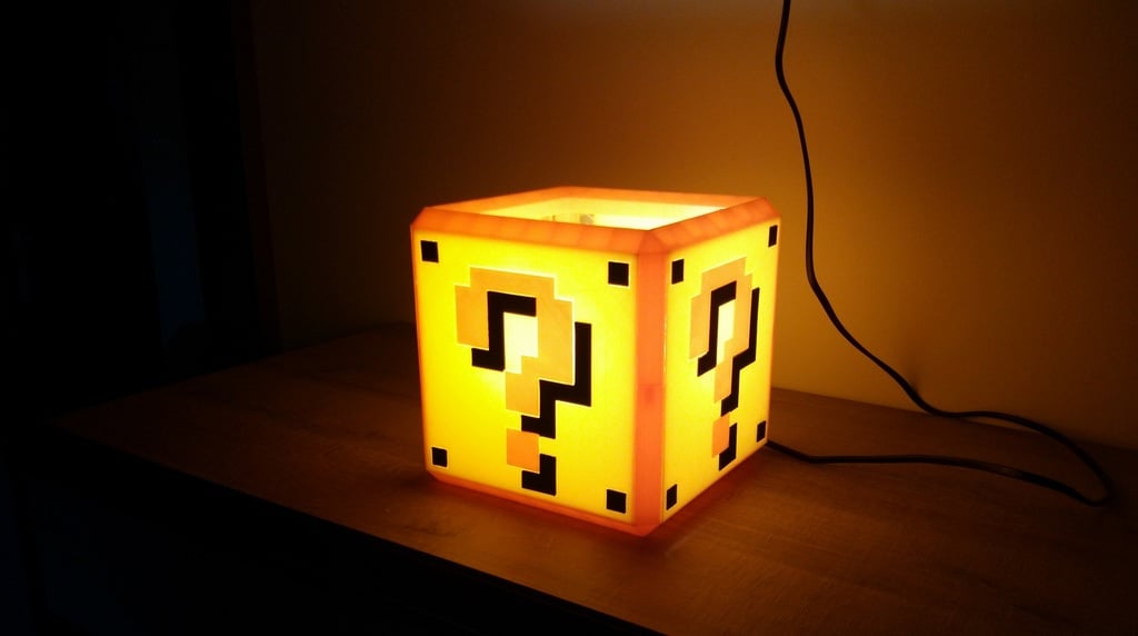 Mario Bros QuestionBox Lamp