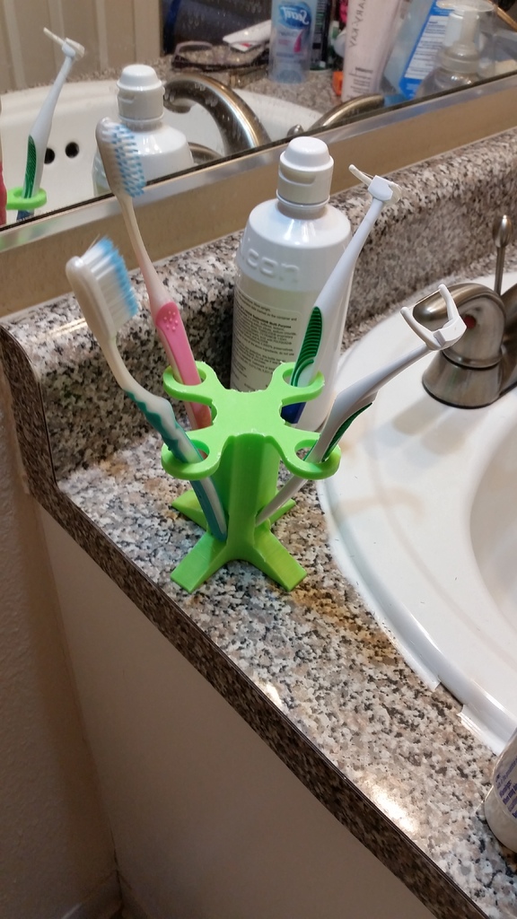 The Ultimate Toothbrush Holder in the Universe