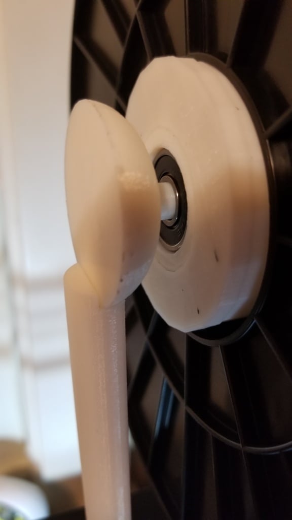 Spool Holder -Fidget Spinner Bearings Driven (Wanhao Duplicator/Monoprice maker select and/or plus)