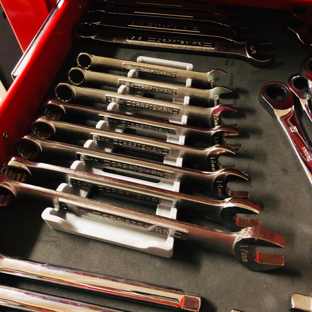 Toolbox Wrench Rack
