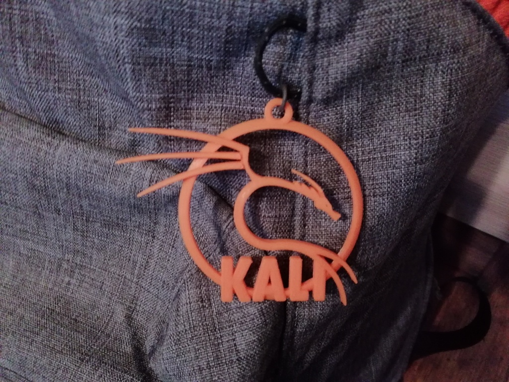 KALI Linux logo trinket/keychain
