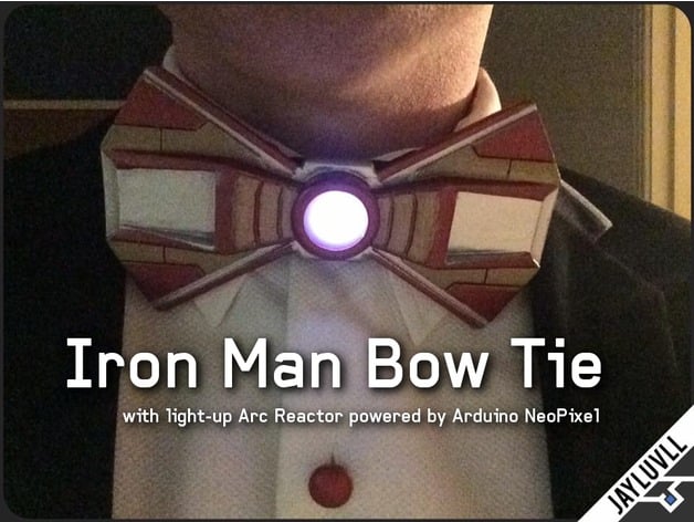 Iron Man Bow Tie