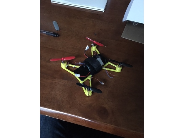Drone made with recycled Hubsan x4
