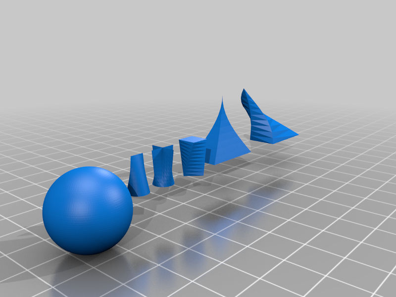 Tube mesh extrusion library for OpenSCAD