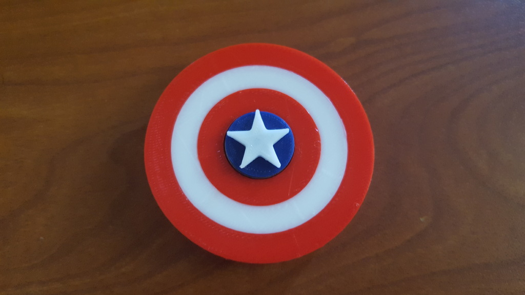 Captain America Shield Fidget Spinner