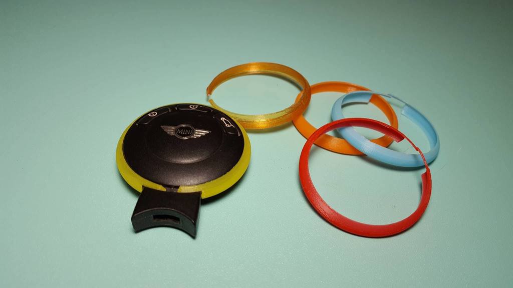 Key Fob Trim Ring for Mini Cooper 