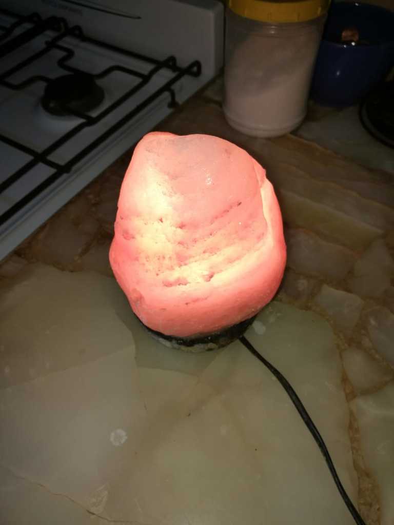 Soporte Porta lampara -  Salt Lamp Support