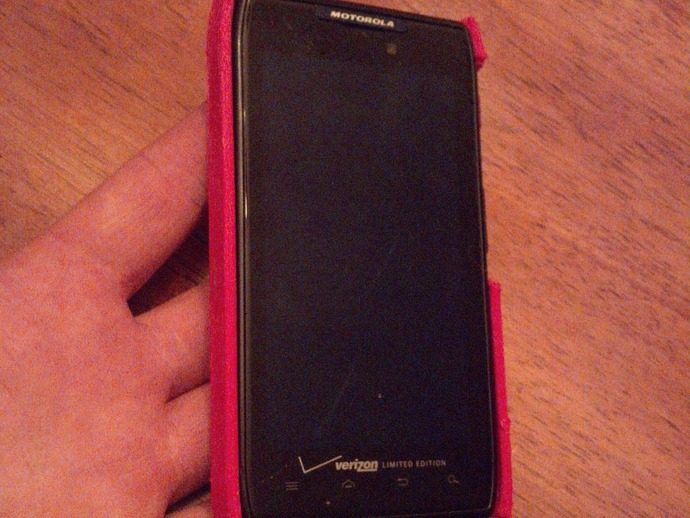Motorola Razr Case with Dual CC slot