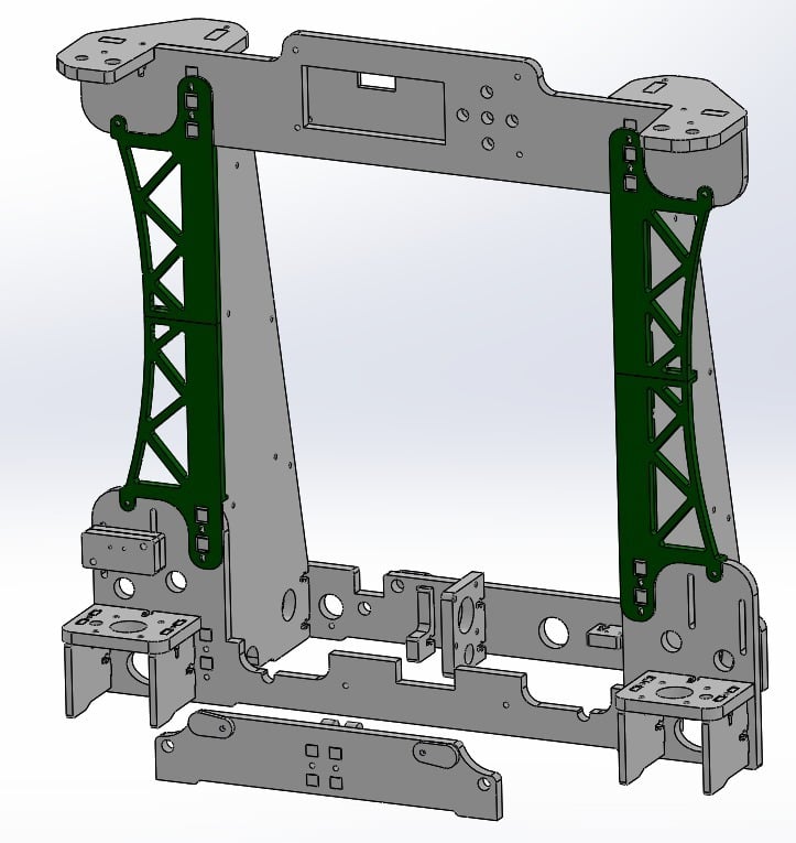 Anet A8 Frame Brace "Bridge"