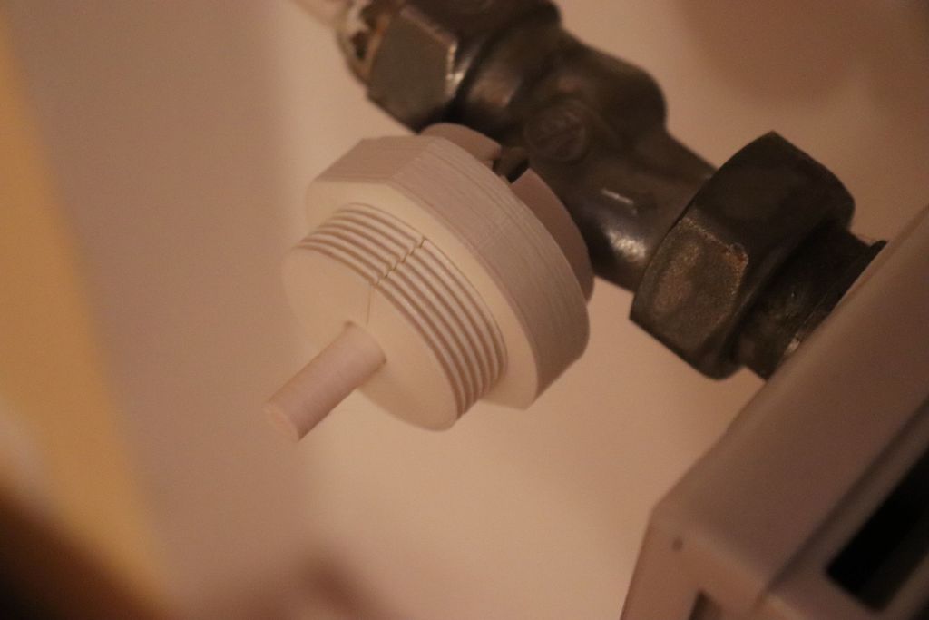 Giacomini valve heater adaptor