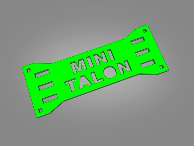 Mini Talon Flight Controller Tray