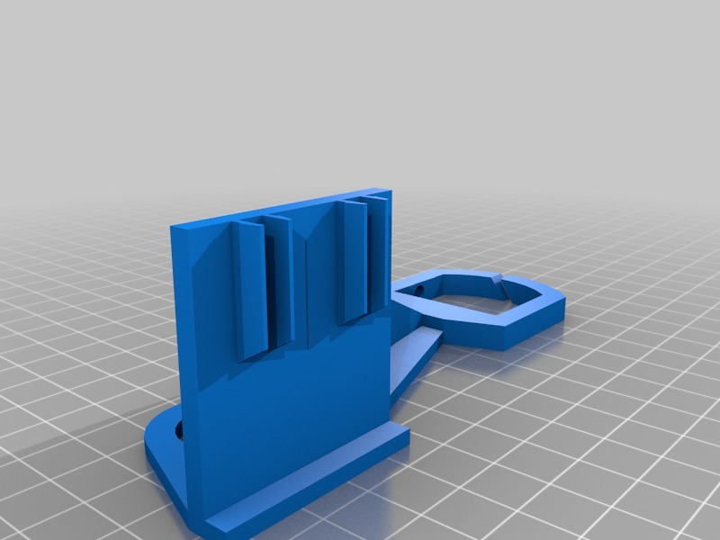 Ender 3 (PRO) top filament guide with knob for Z axis