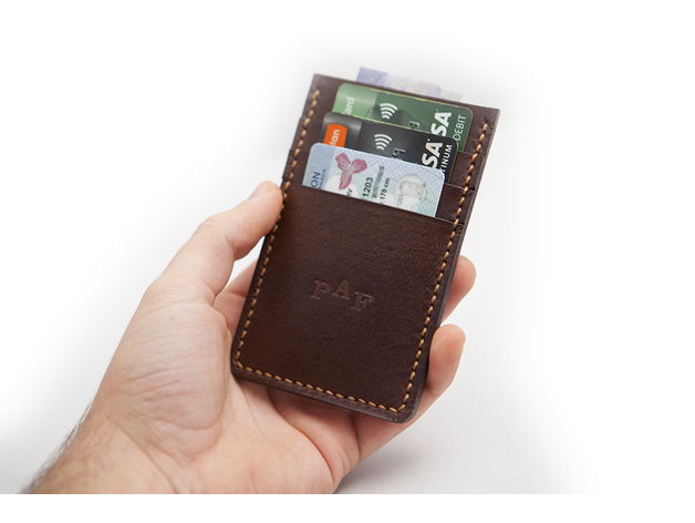 Leathercraft - Front Pocket Wallet Pattern