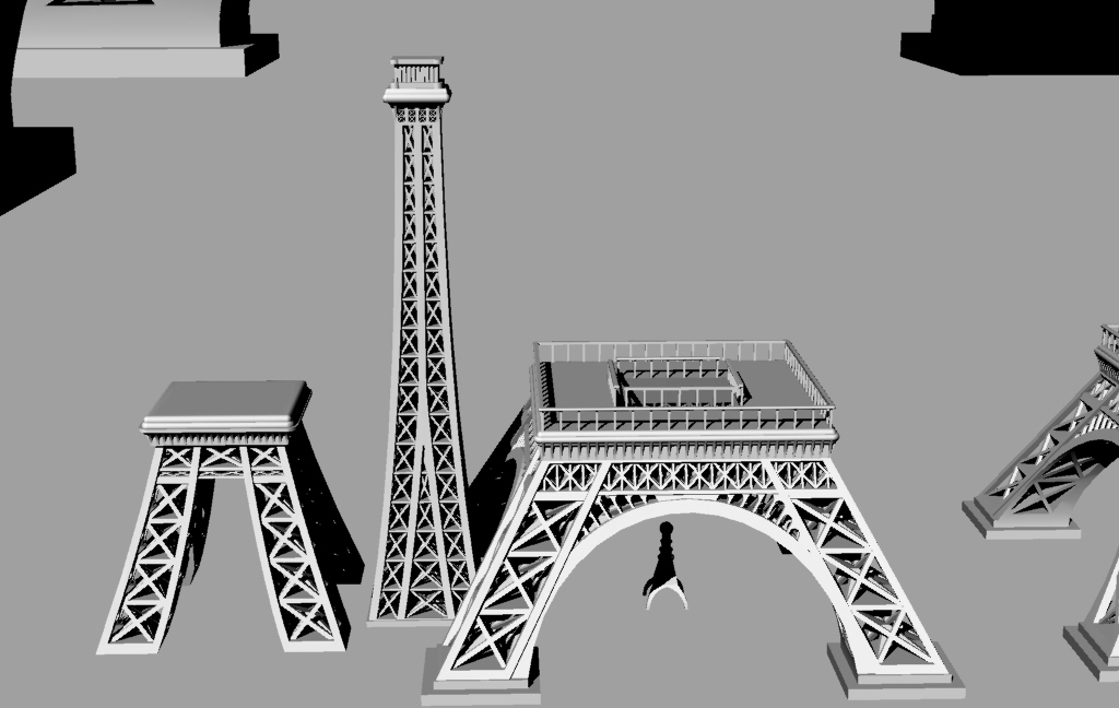 Eiffel Tower - Segmented