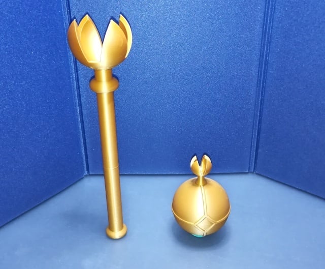 Scepter and Orb for Cosplay