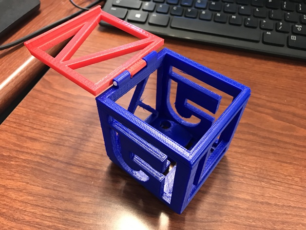 Puzzle Cube Container