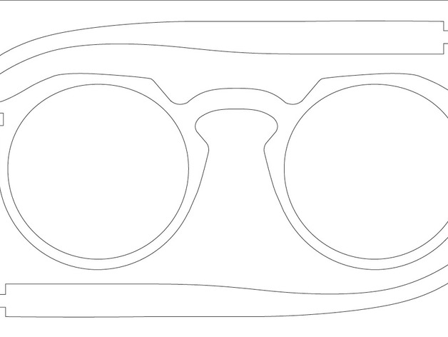 Open Glasses Model #002