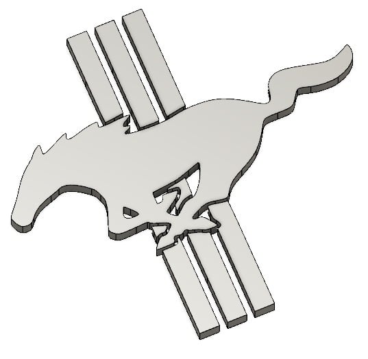 Ford Mustang Horse Logo