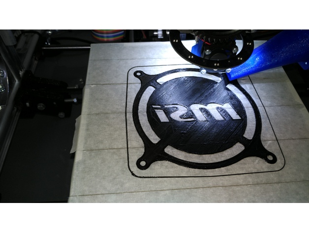 120mm Fan Grill MSI lettering