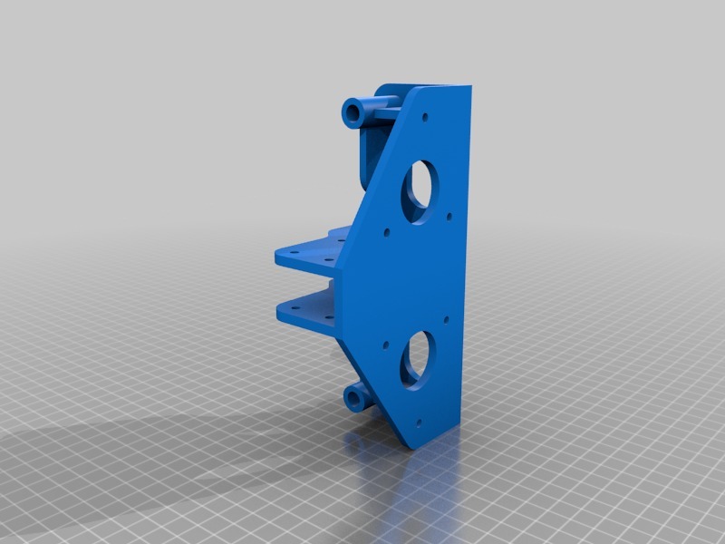 Dual Y rod holder for linear bearings