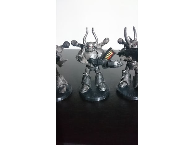 Chaos Marine Squad for Space Crusade (Starquest)