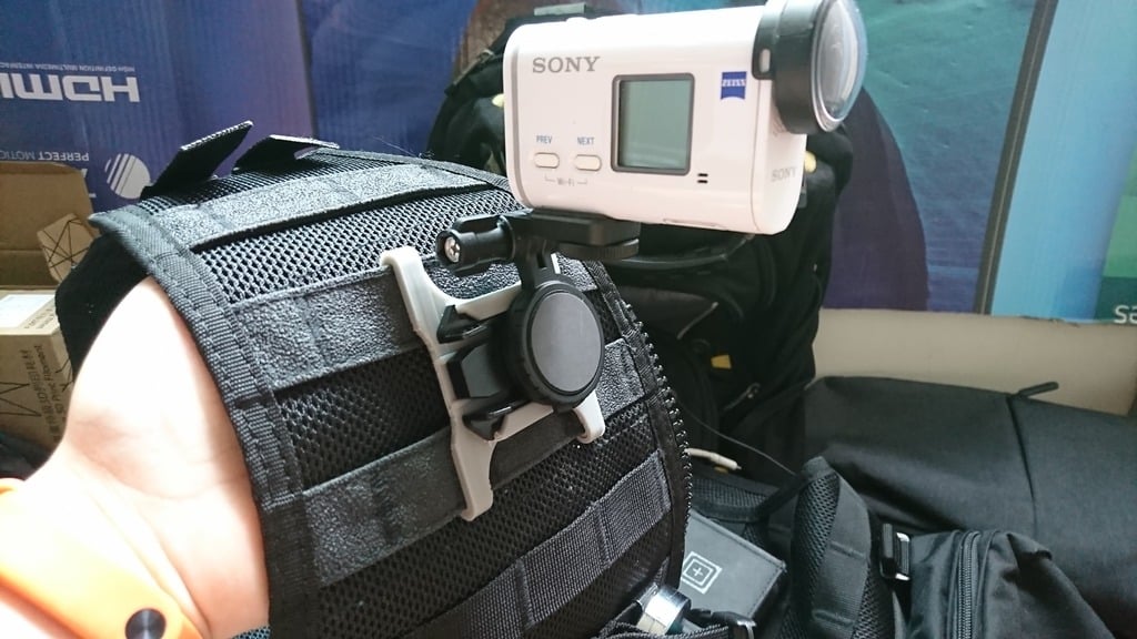 Sony Action Cam molle mount