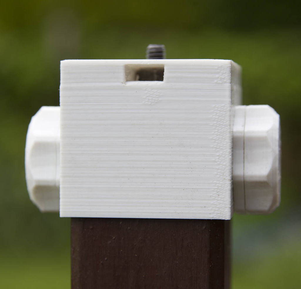 Bird Photo Booth Mount for 2" square post