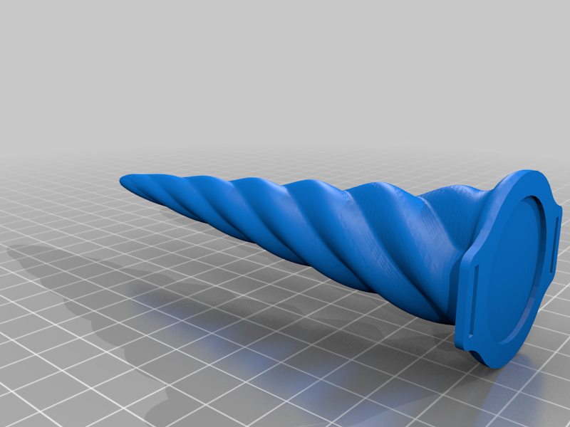 Sewing Unicorn Horn