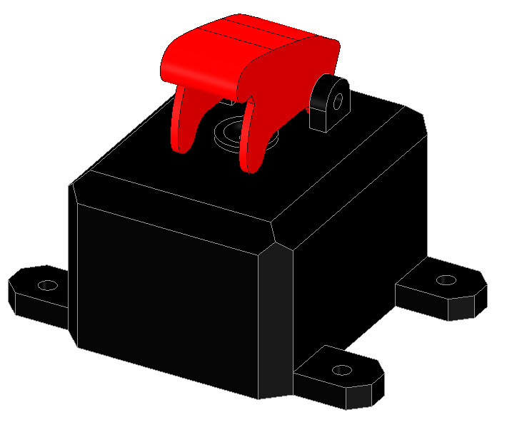 Rocker Housing for Toggle Switch