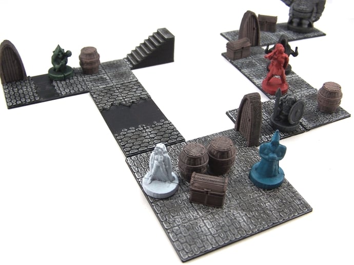 Modular Dungeon Tiles Core Set