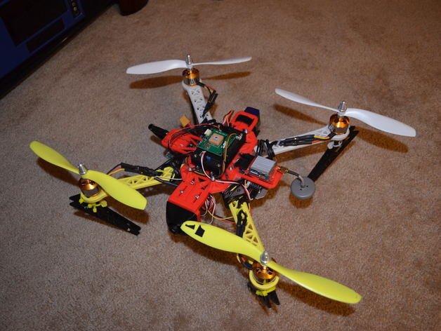 Modular Quad Copter Mounting System (APM)