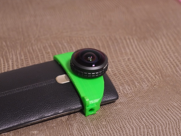 LG G4 fisheye lens holder