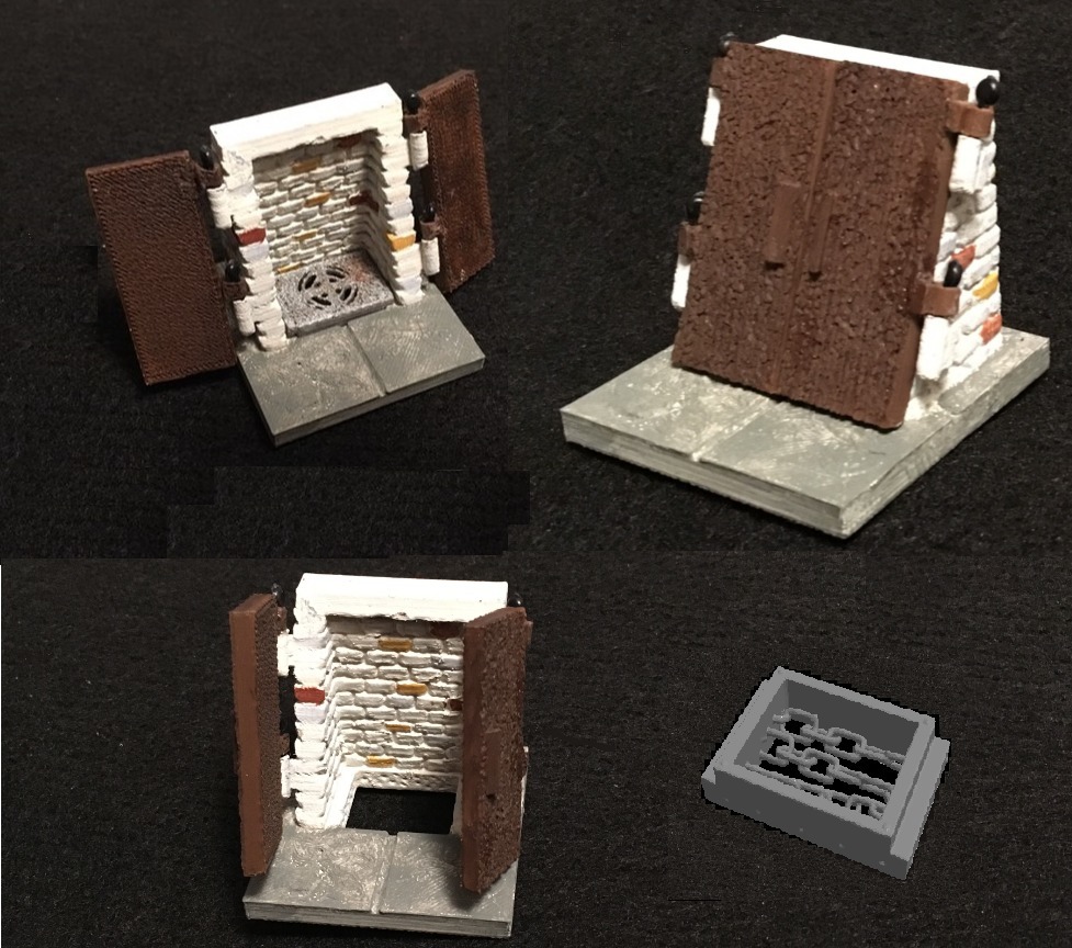Miniature Sewer Protected Entrance