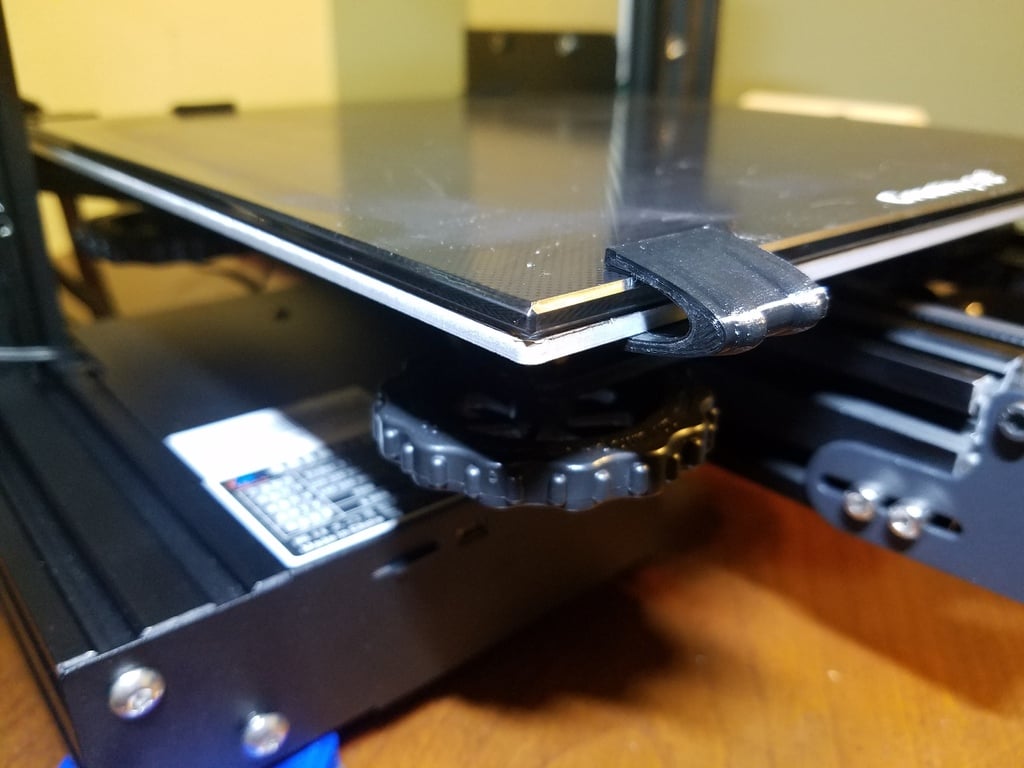Ender 3 Pro Glass Bed Clips 