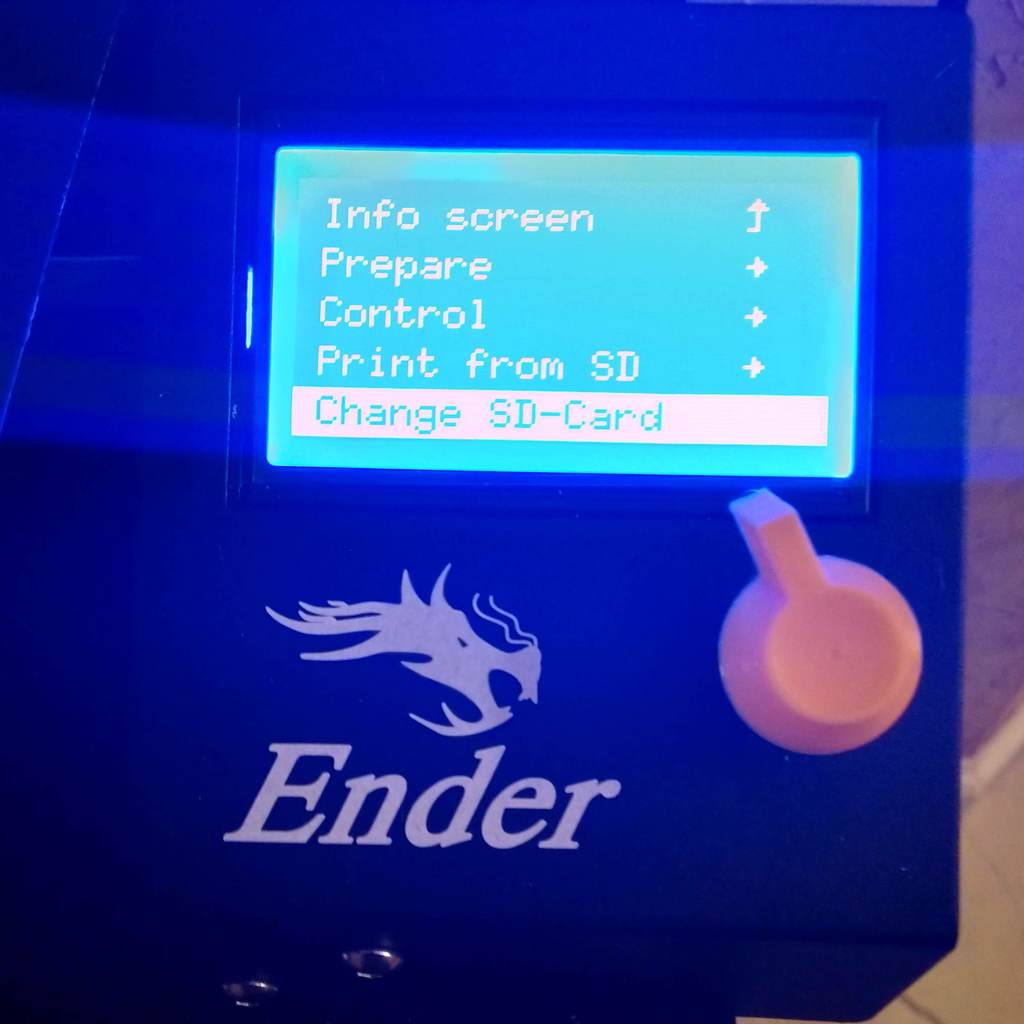 Prusa-style encoder knob for Ender 3