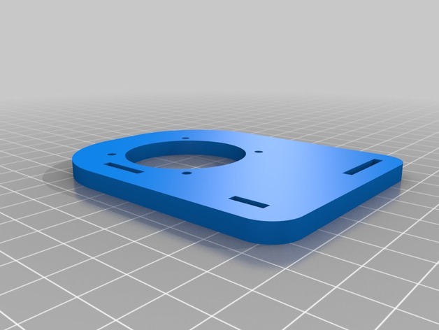 Bukito 3D printer extruder fan mount