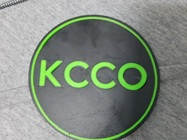 KCCO Coaster (Dual Extrusion)