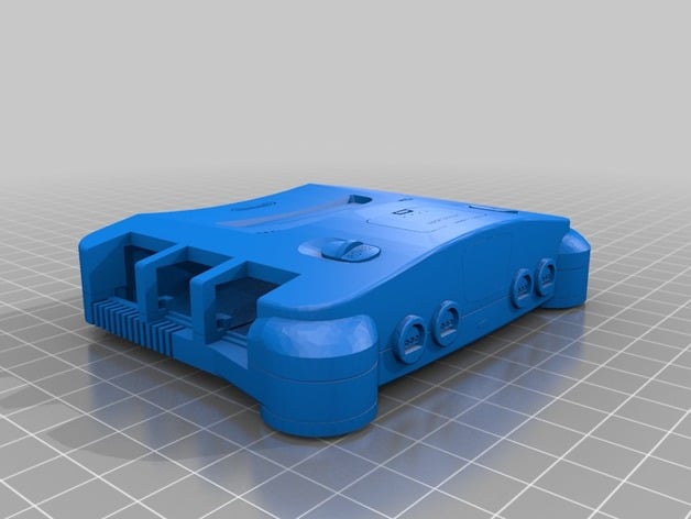 Raspberry Pi 2 N64 Case (Untested, might not fit)