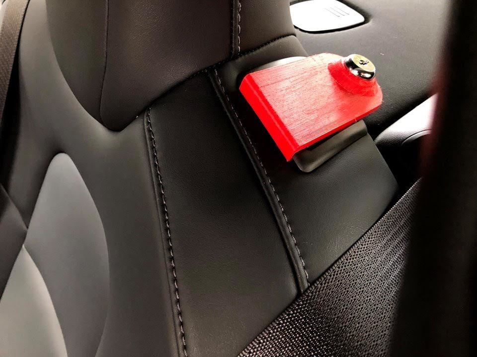 Tesla Model 3 Rear Seat Lock