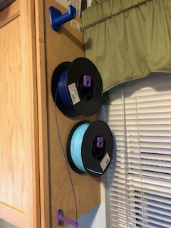 Cabinet/Wall  mount spool holder