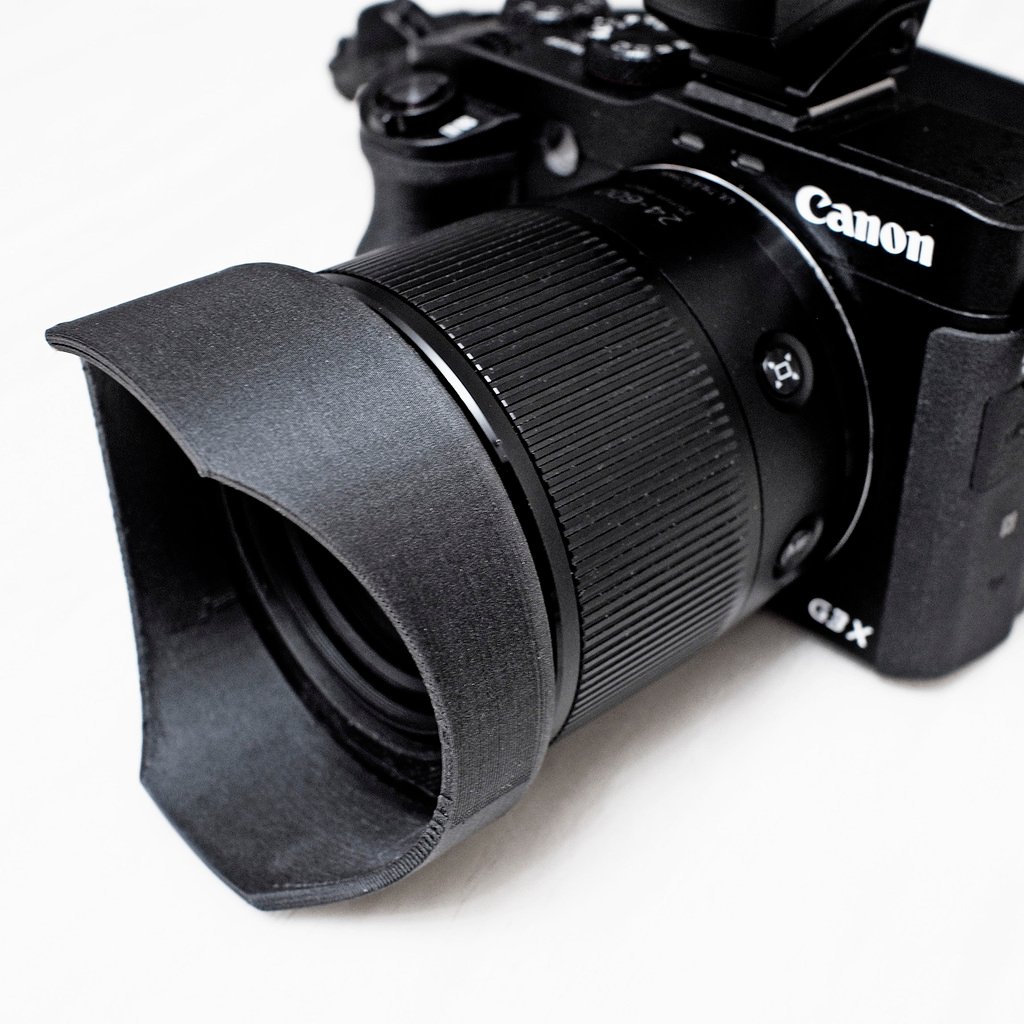 Canon G3X bayonet lens hood
