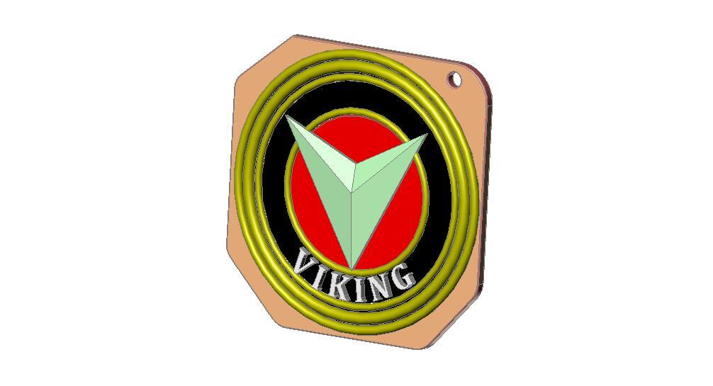 Viking logo/keyring