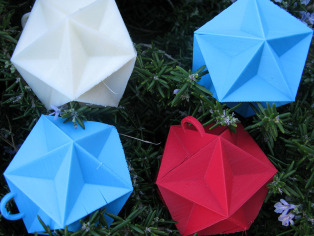 Great Dodecahedron as Ornament