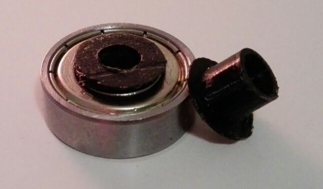 8mm bearing to 6mm adapter (608 bearing)