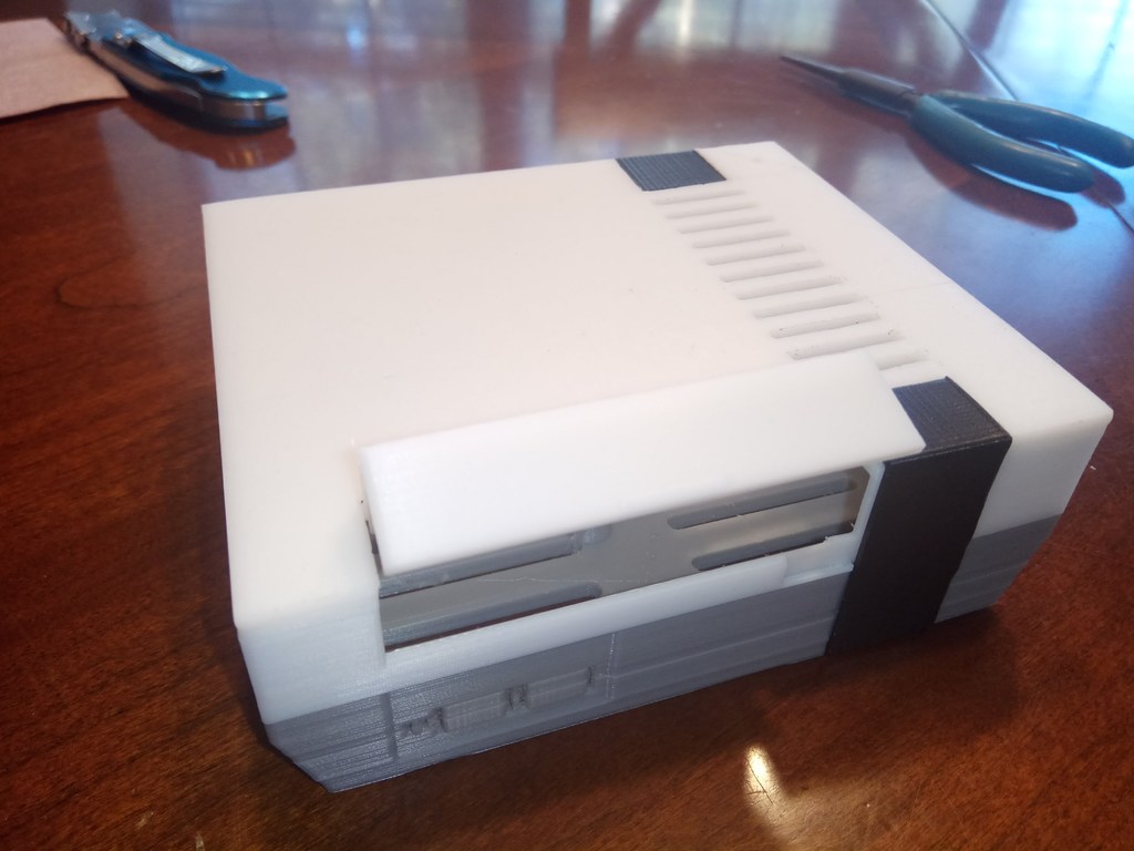 Mini NES Pi 3 Case (with support pieces removed)