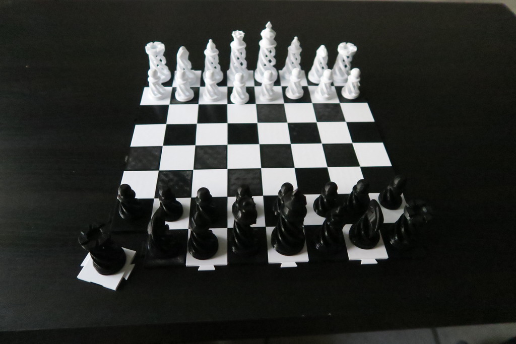 Simple Chess Board - Easy to print