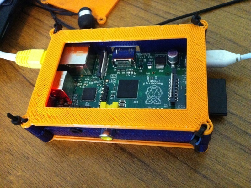 Modular raspberry pi case