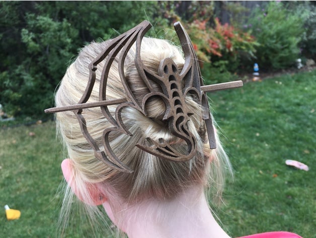 Dragon Hair Pin