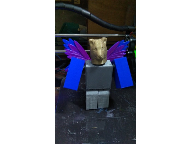 Roblox Doge Articulated By Sayos Thingiverse - c5 roblox
